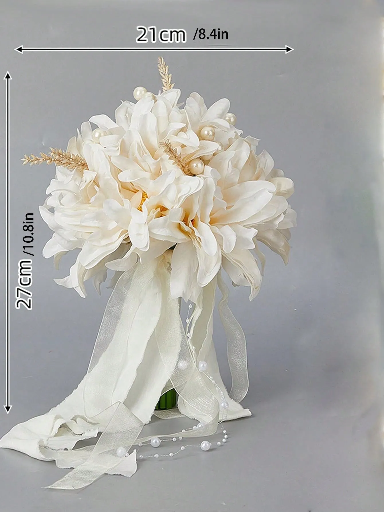 1pc Western Style Wedding Bouquet Simulation Flower Bridal Hand Bouquet