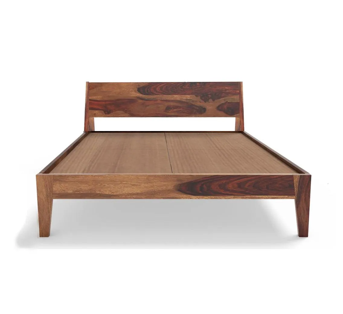 ARABEL BED QUEEN Sheesham Wood (Honey Finish)