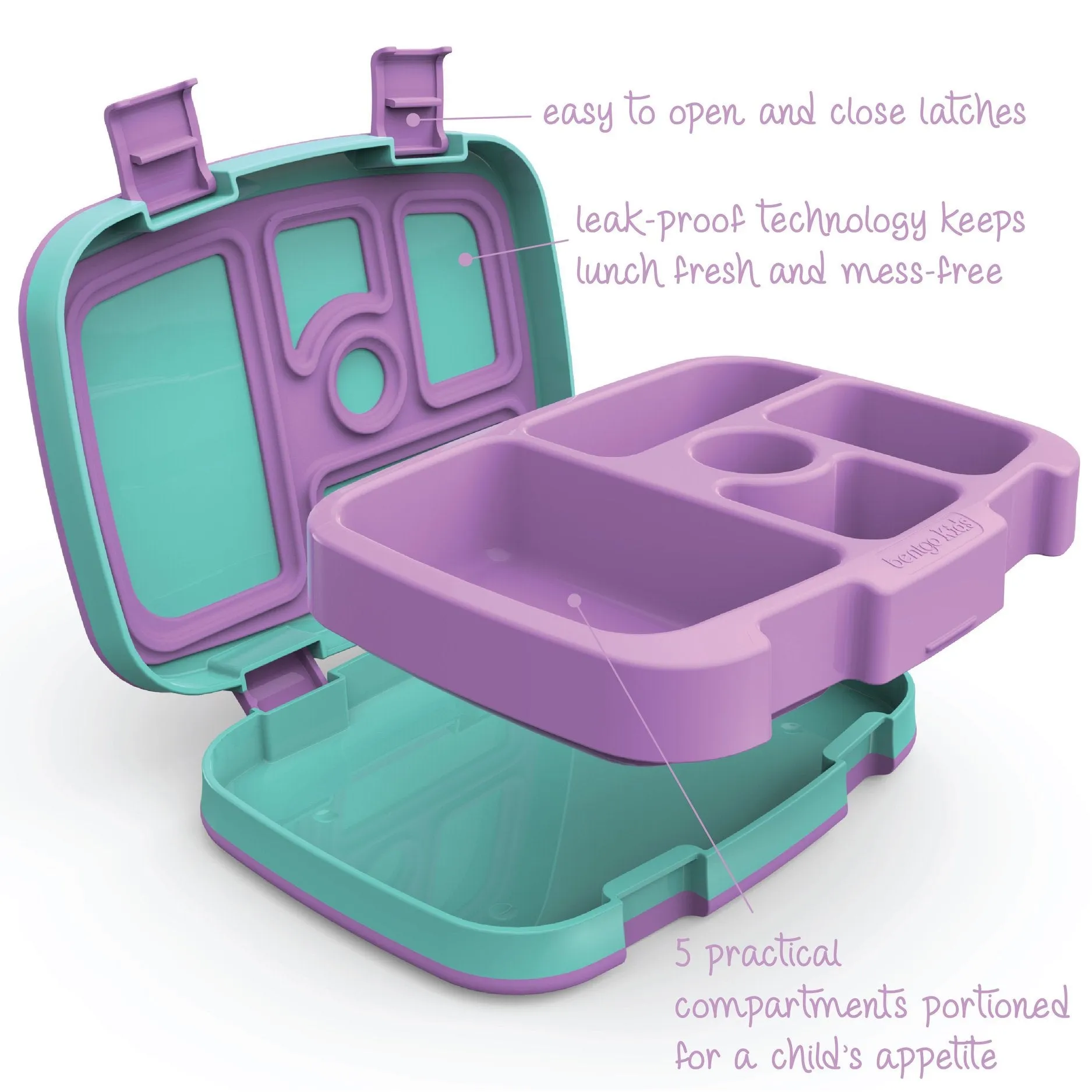 Bentgo Kids Lunch Box - Prints - Mermaid