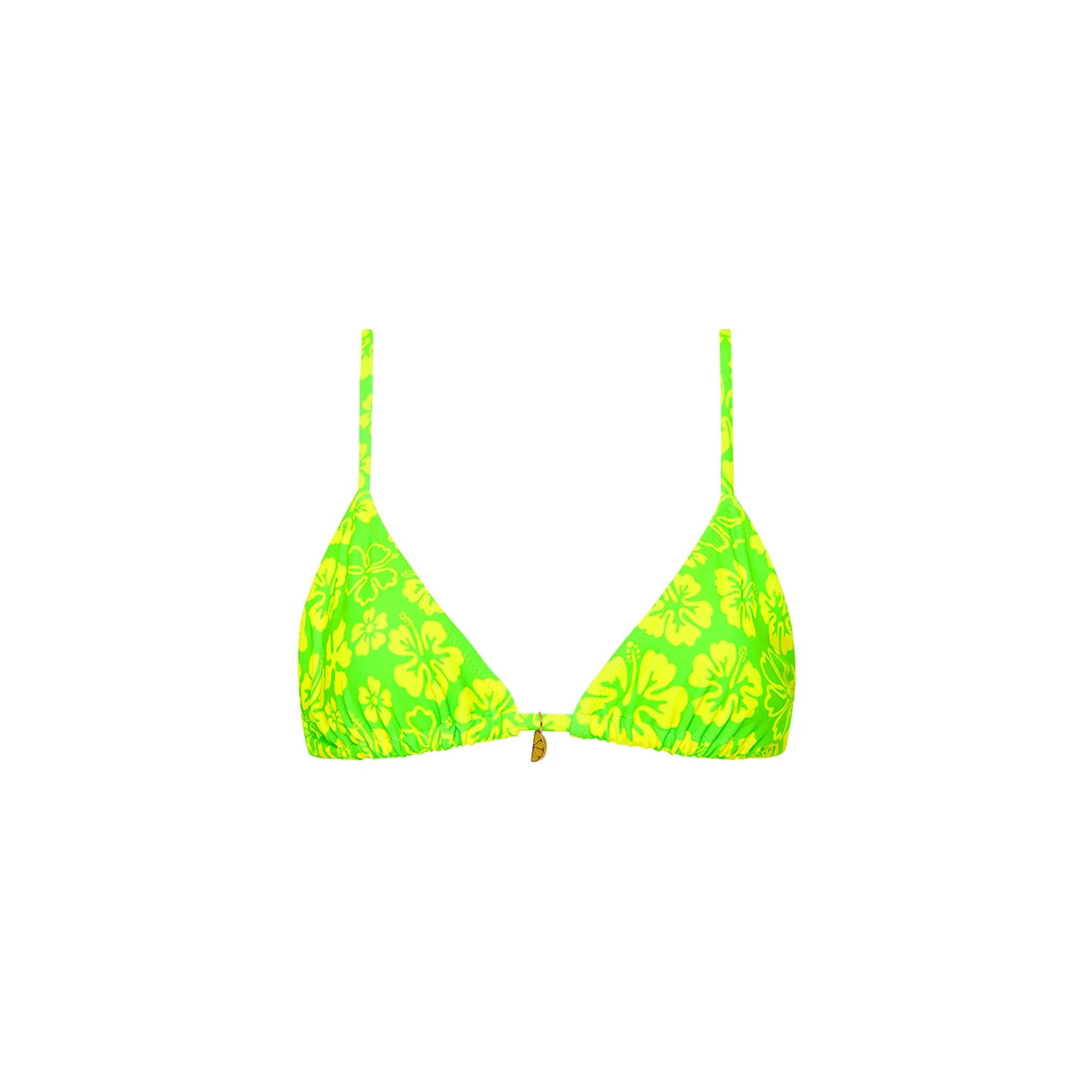 Bralette Bikini Top - Aloha Lime
