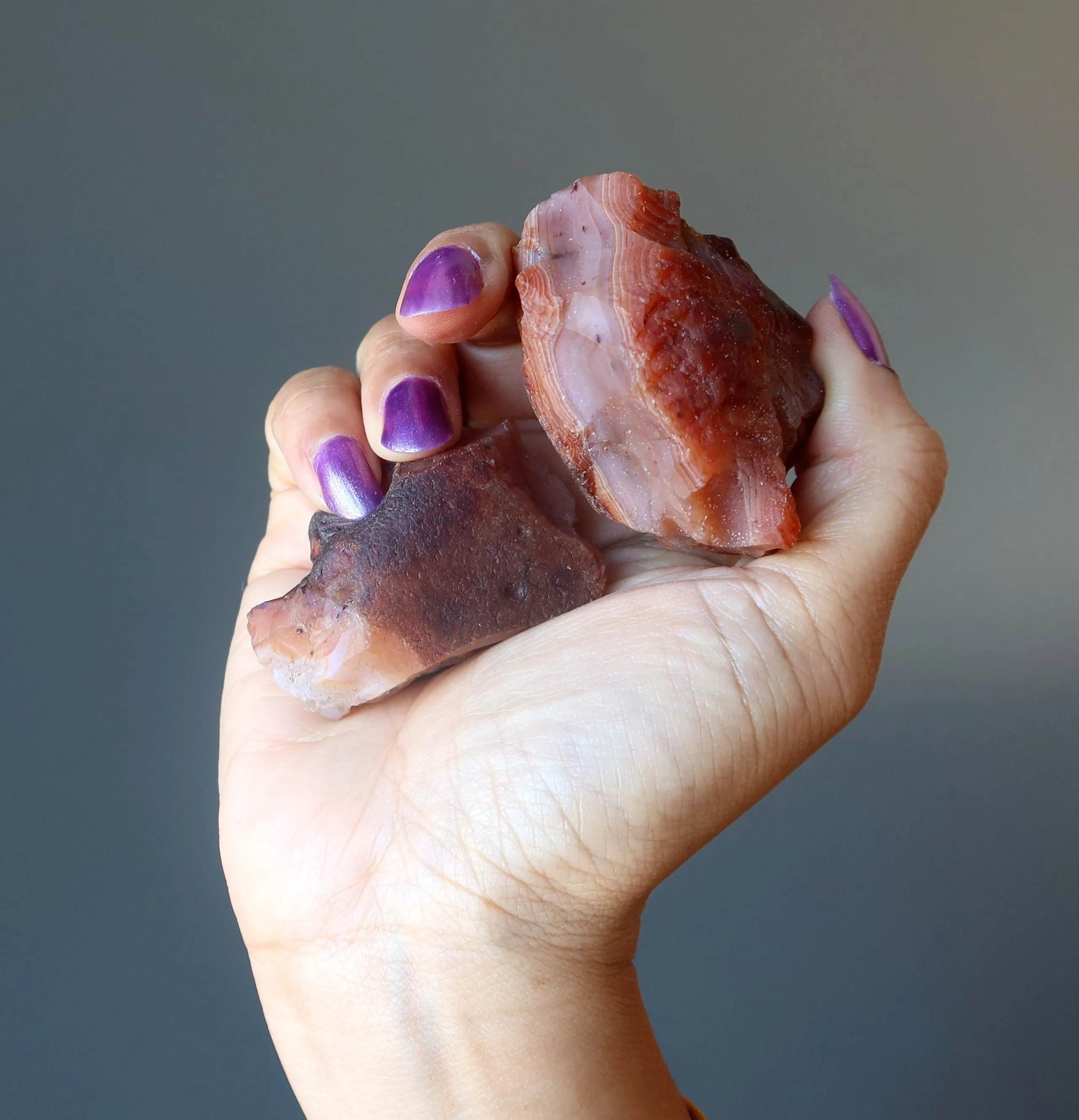 Carnelian Raw Crystal Set Love Passion Attraction