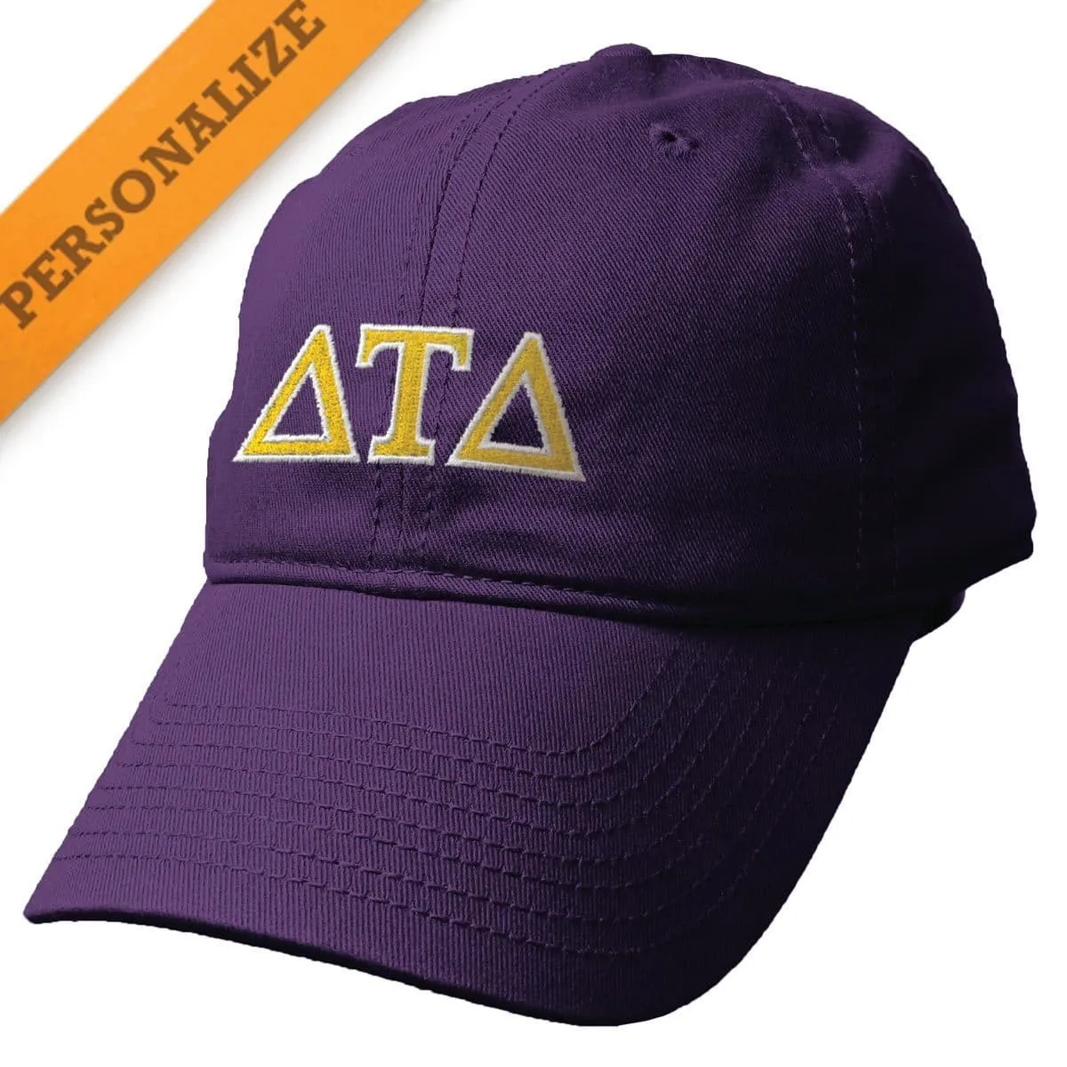 Delt Purple Personalized Hat