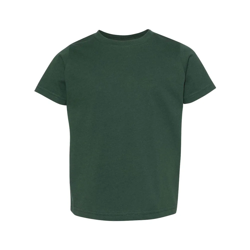 Embroidered Name and Bow Toddler T-Shirt