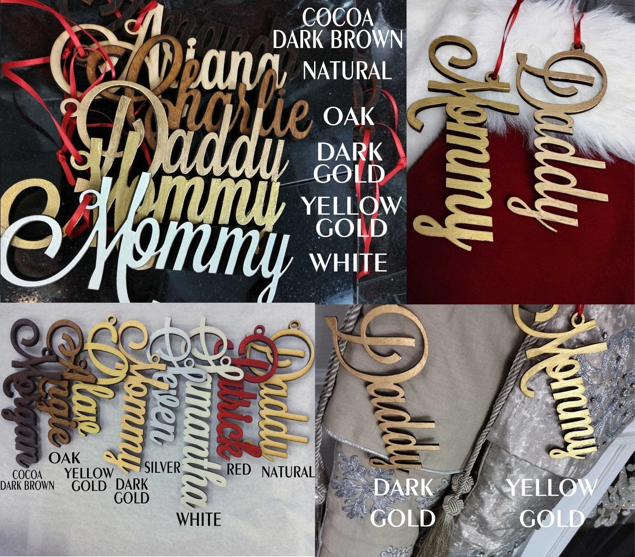 Festive Reindeer 3 Snowmen Cardinals Personalized Christmas Stockings Christmas Plaid Buffalo Check Burlap Country Kids & Family Xmas 2022