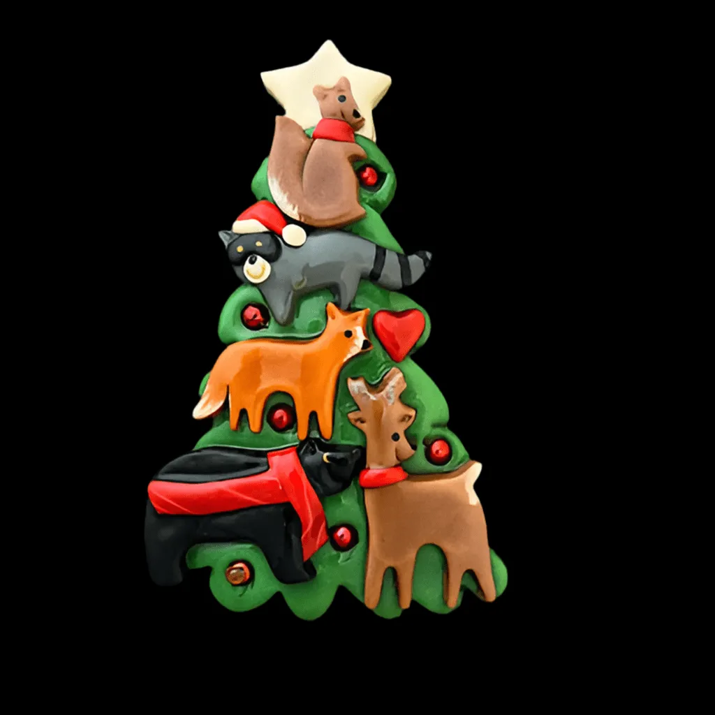 Forest Animal Tree Ornament
