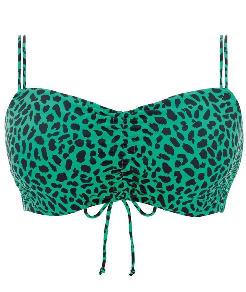 Freya Swim Zanzibar Underwired Bralette Bikini Top - Jade