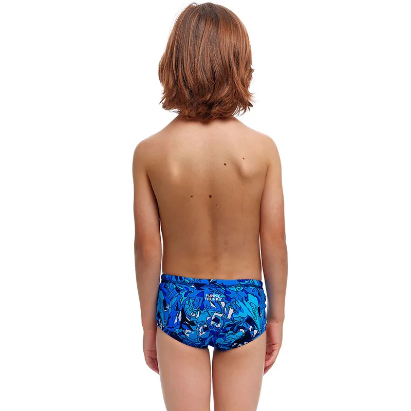 Funky Trunks - True Bluey - Toddler Boys Eco Printed Trunks