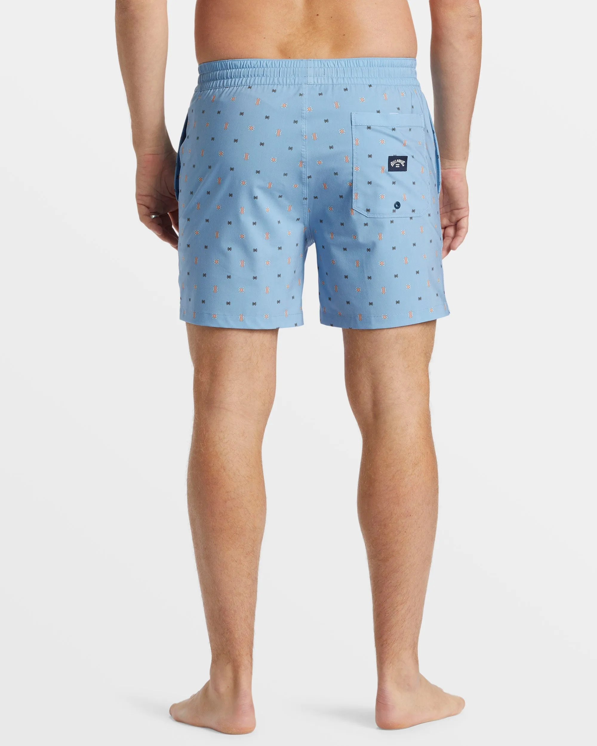 Good Times Layback 16" Swim Trunks - Blue Wash