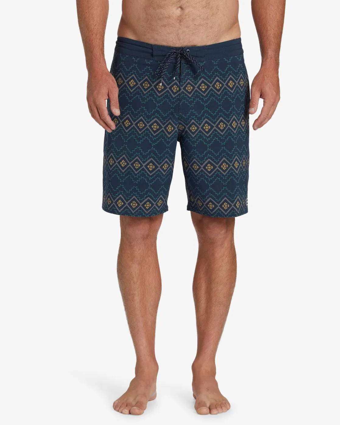 Good Times Lo Tide Boardshorts - Navy