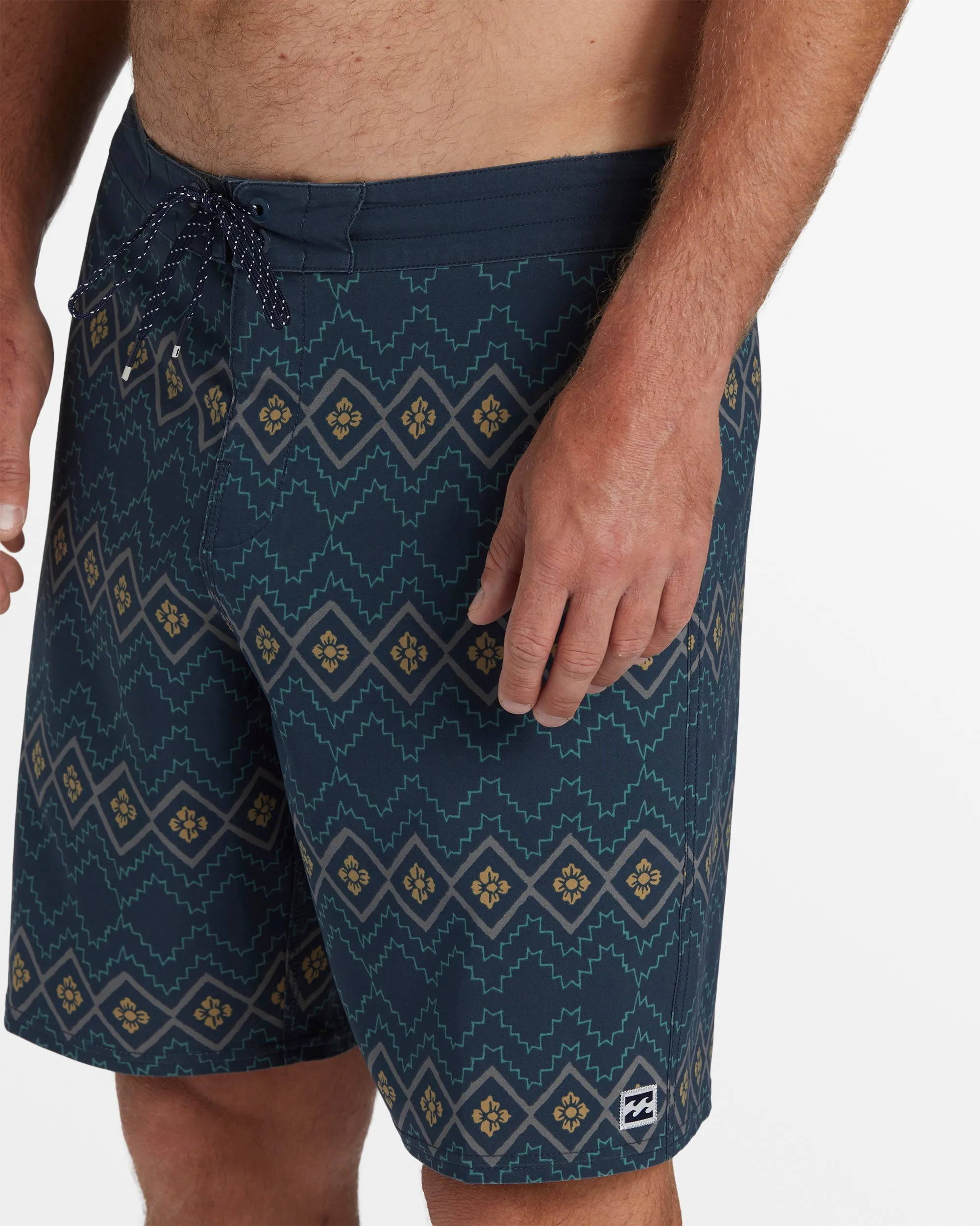 Good Times Lo Tide Boardshorts - Navy