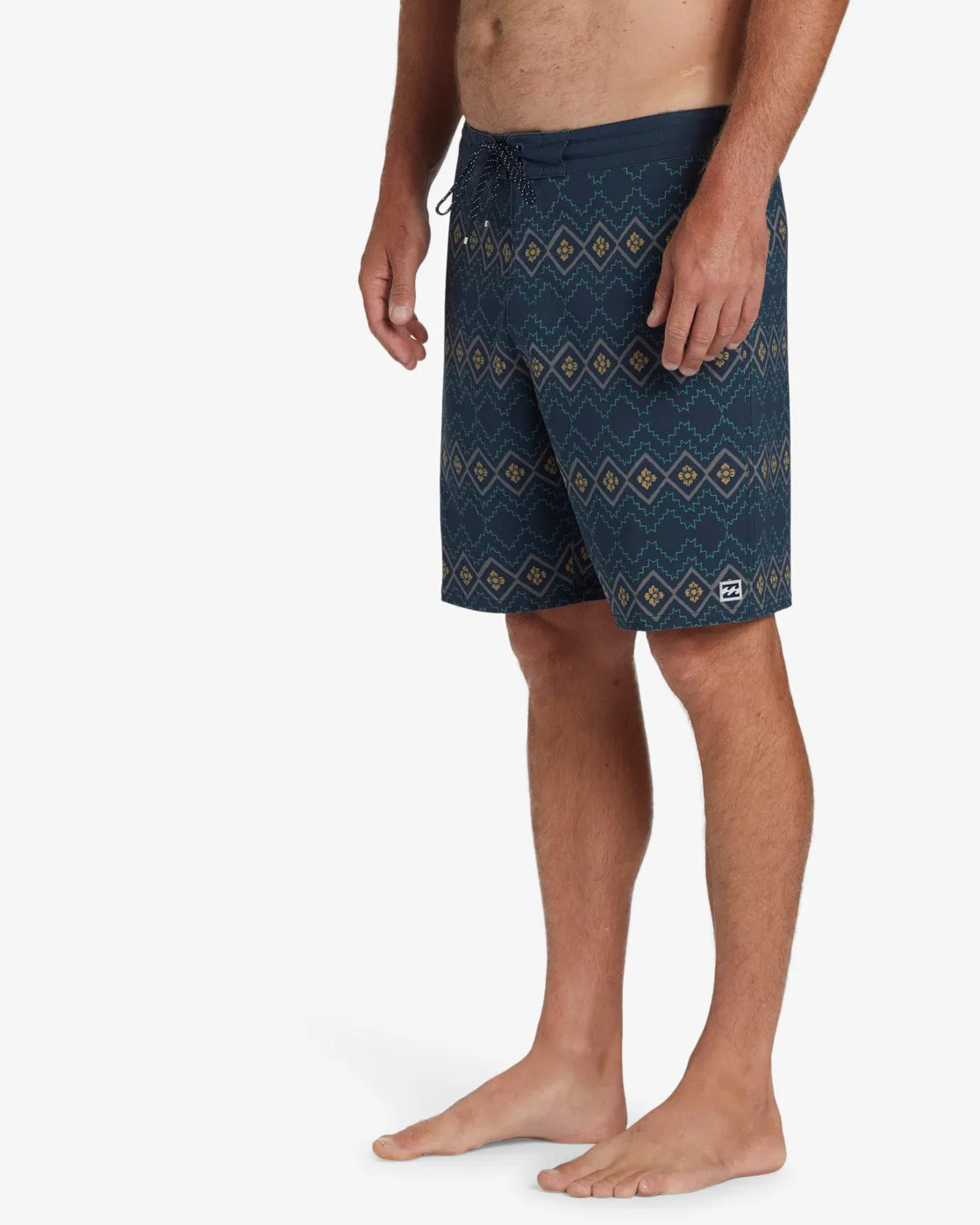 Good Times Lo Tide Boardshorts - Navy