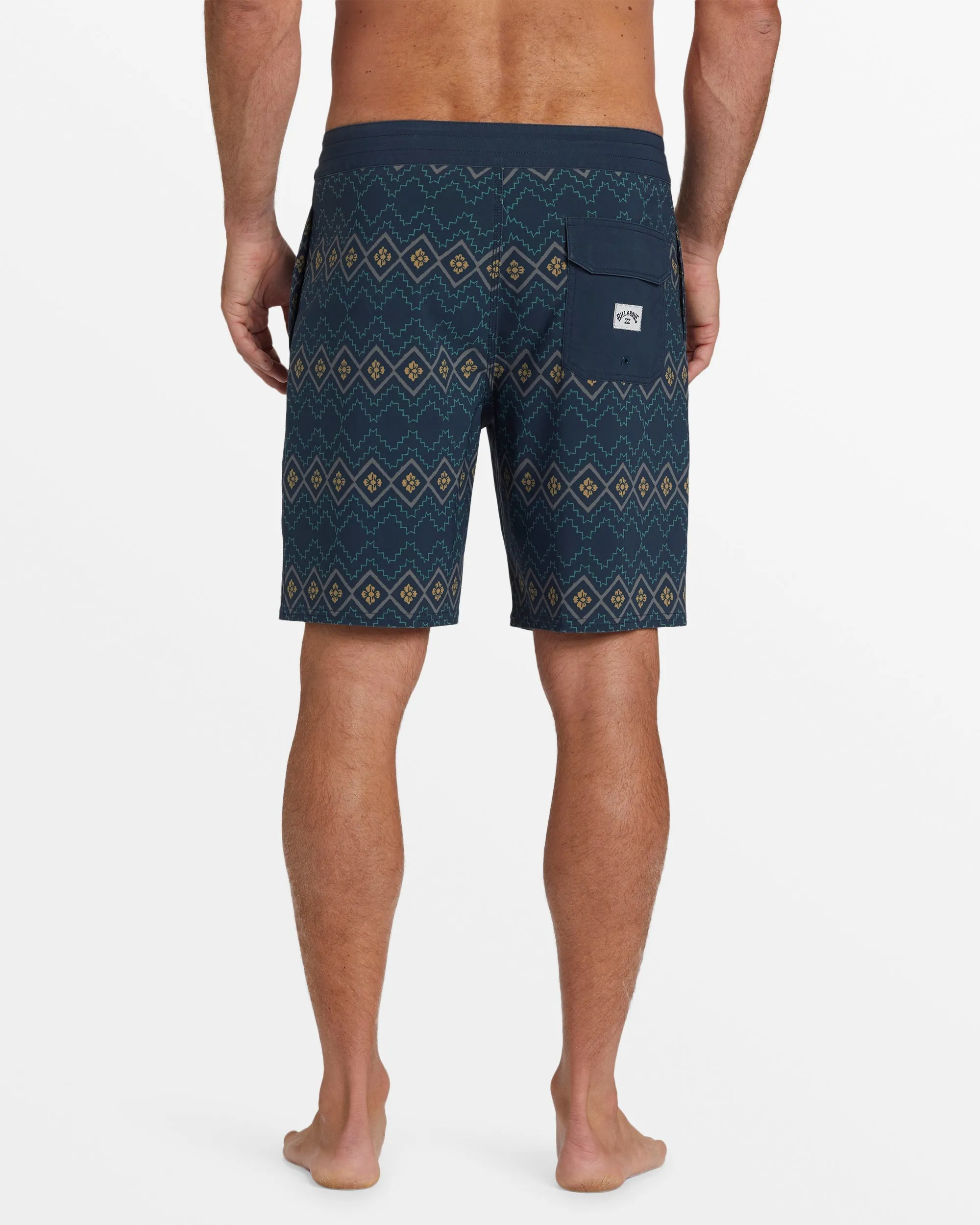 Good Times Lo Tide Boardshorts - Navy