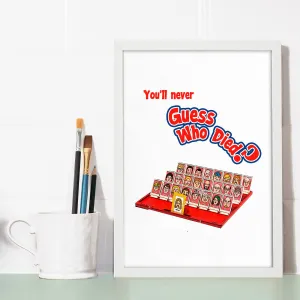 Guess Who Print