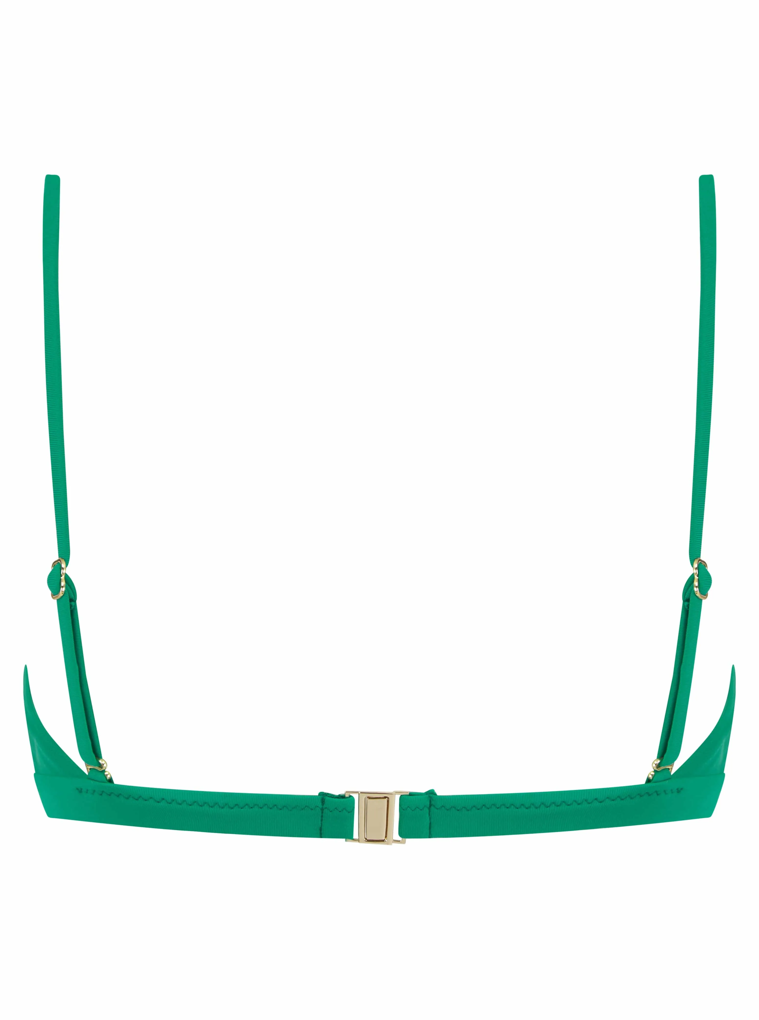 HALO Lalita Bandeau Bikini Top In Green