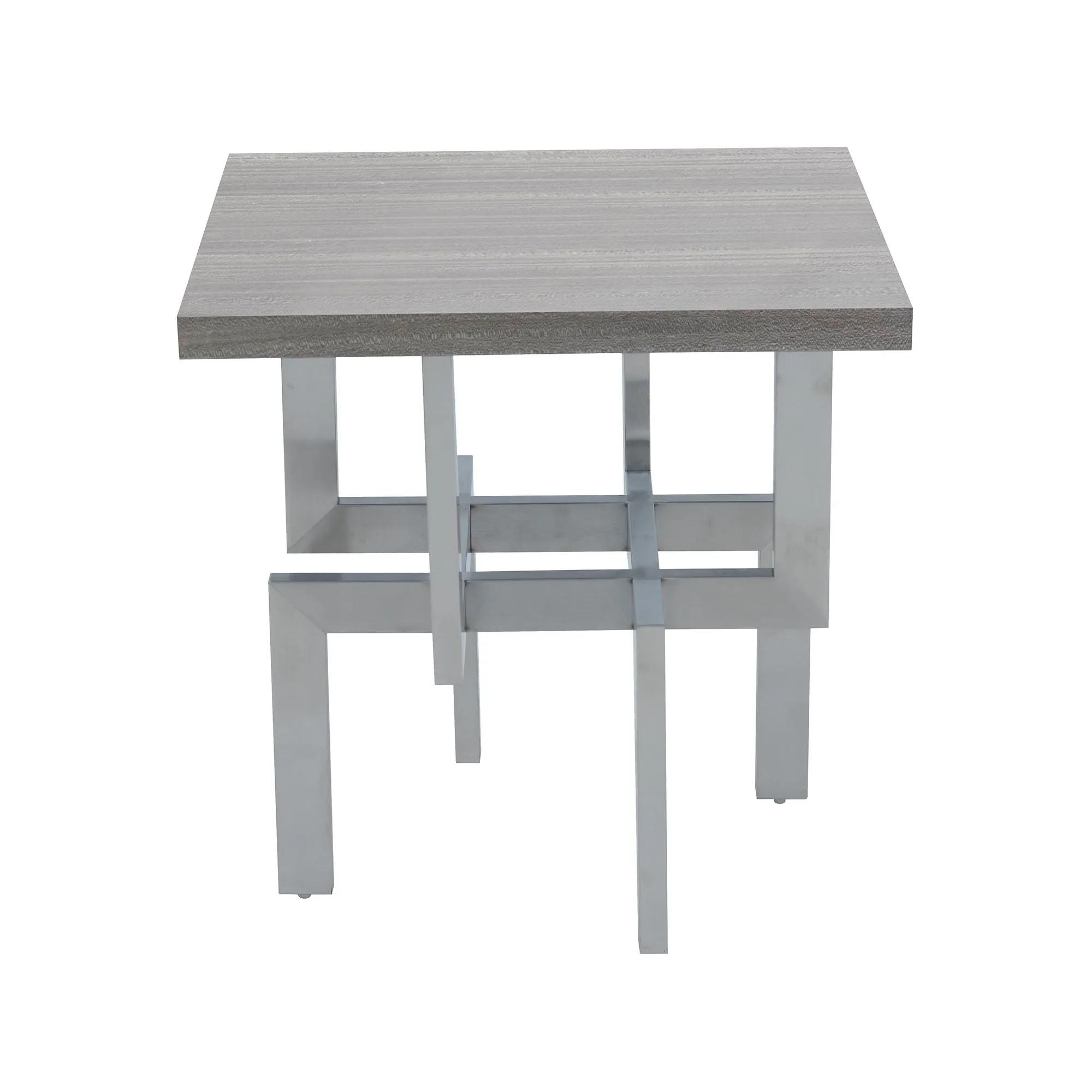 Illusion - Table With Stainless Steel Base