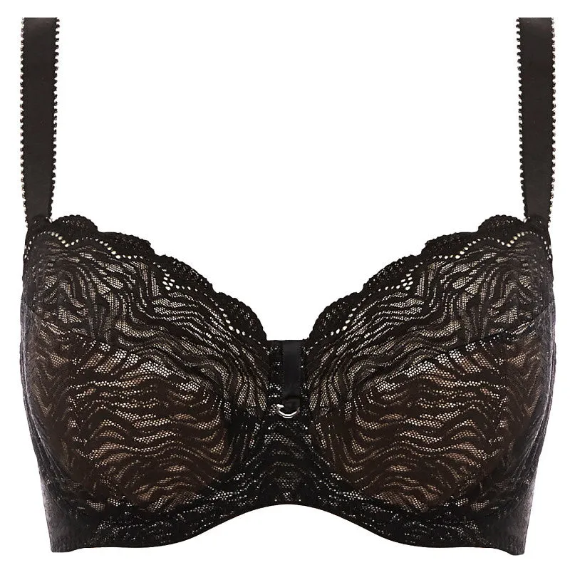 Impression Average Coverage Bra Black - Fantasie