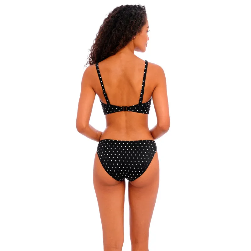 Jewel Cove Bralette Bikini Top Black Diamond Print - Freya Swim