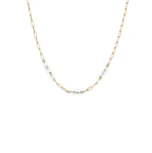 Kayla Name Paperclip Necklace
