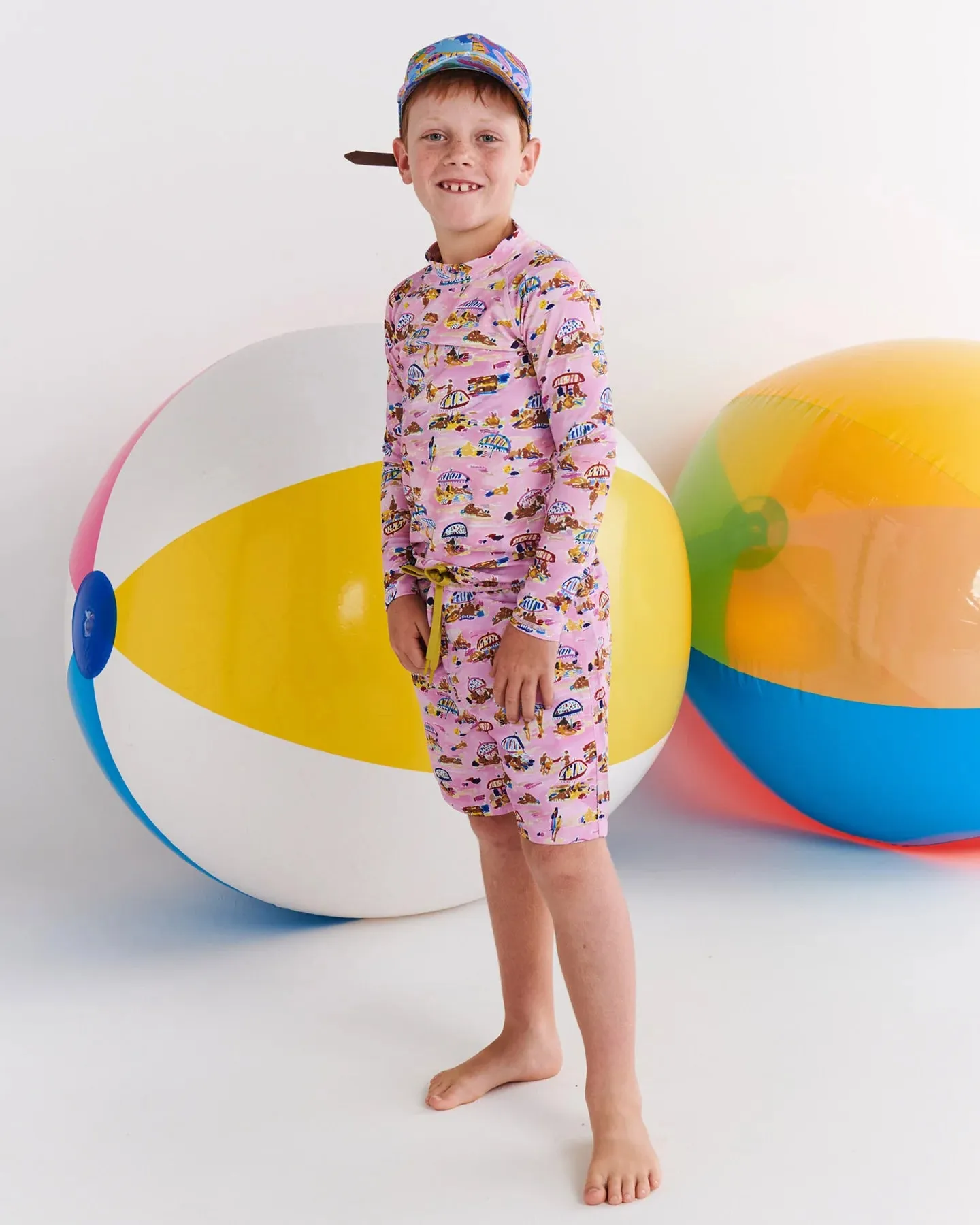 Kip & Co x Ken Done Beach Days Rash Vest