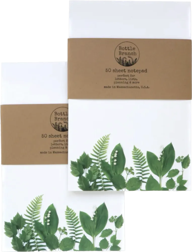 Lily of the Valley Large Notepad