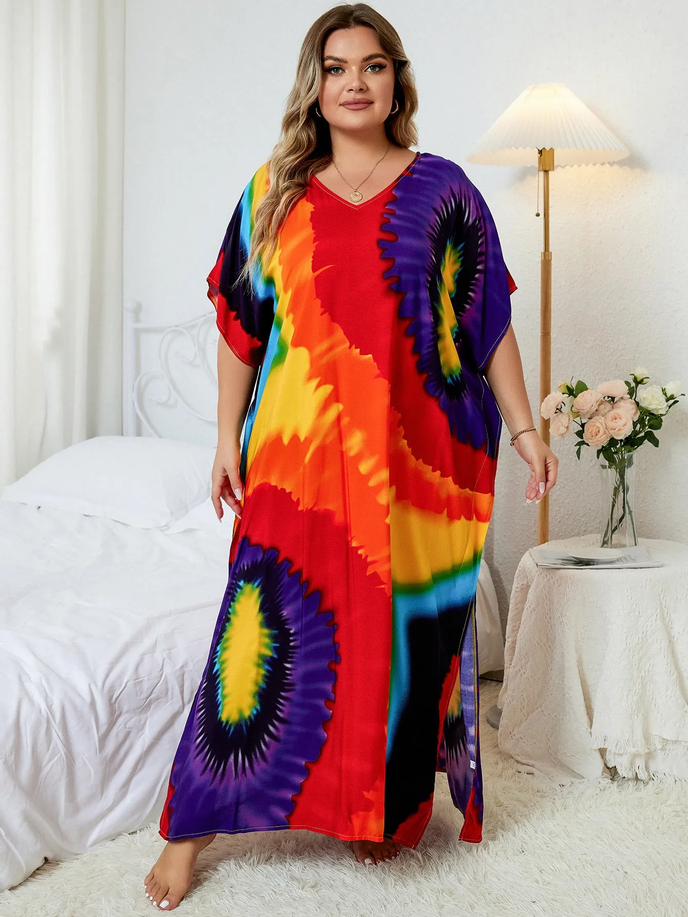 Loose Plus Size Vacation Robe Bikini Cover