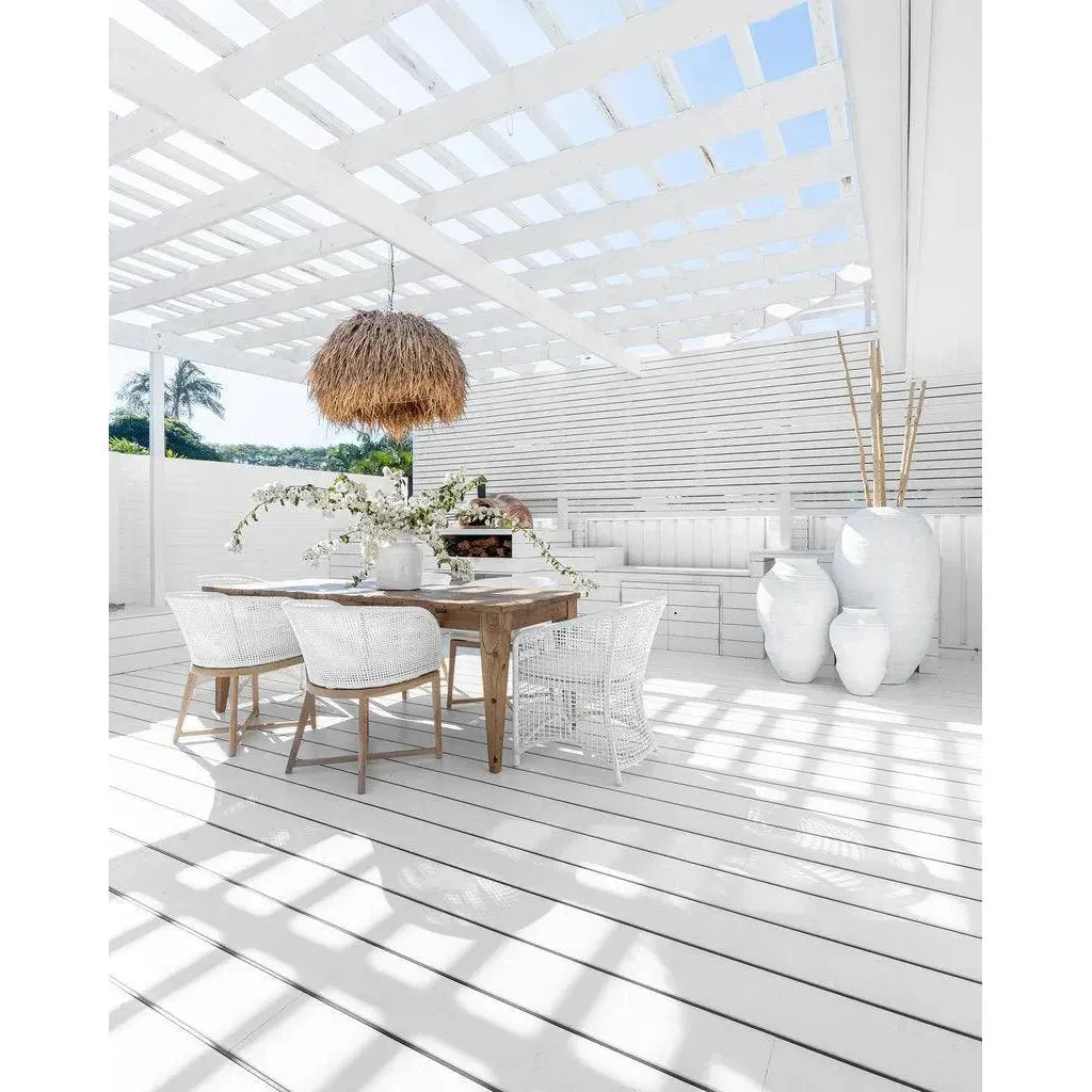 Lua Seagrass Coastal Pendant Light Fixture