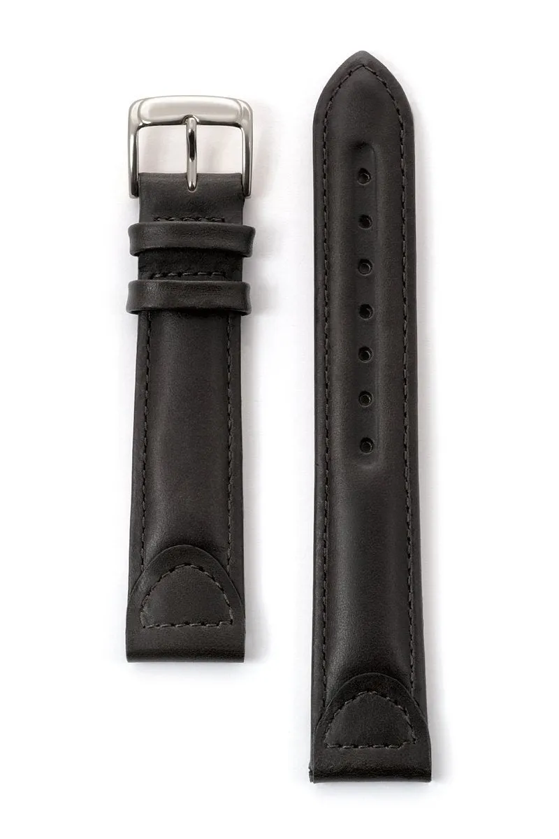 Men's Oiled Leather Band in Black and Brown