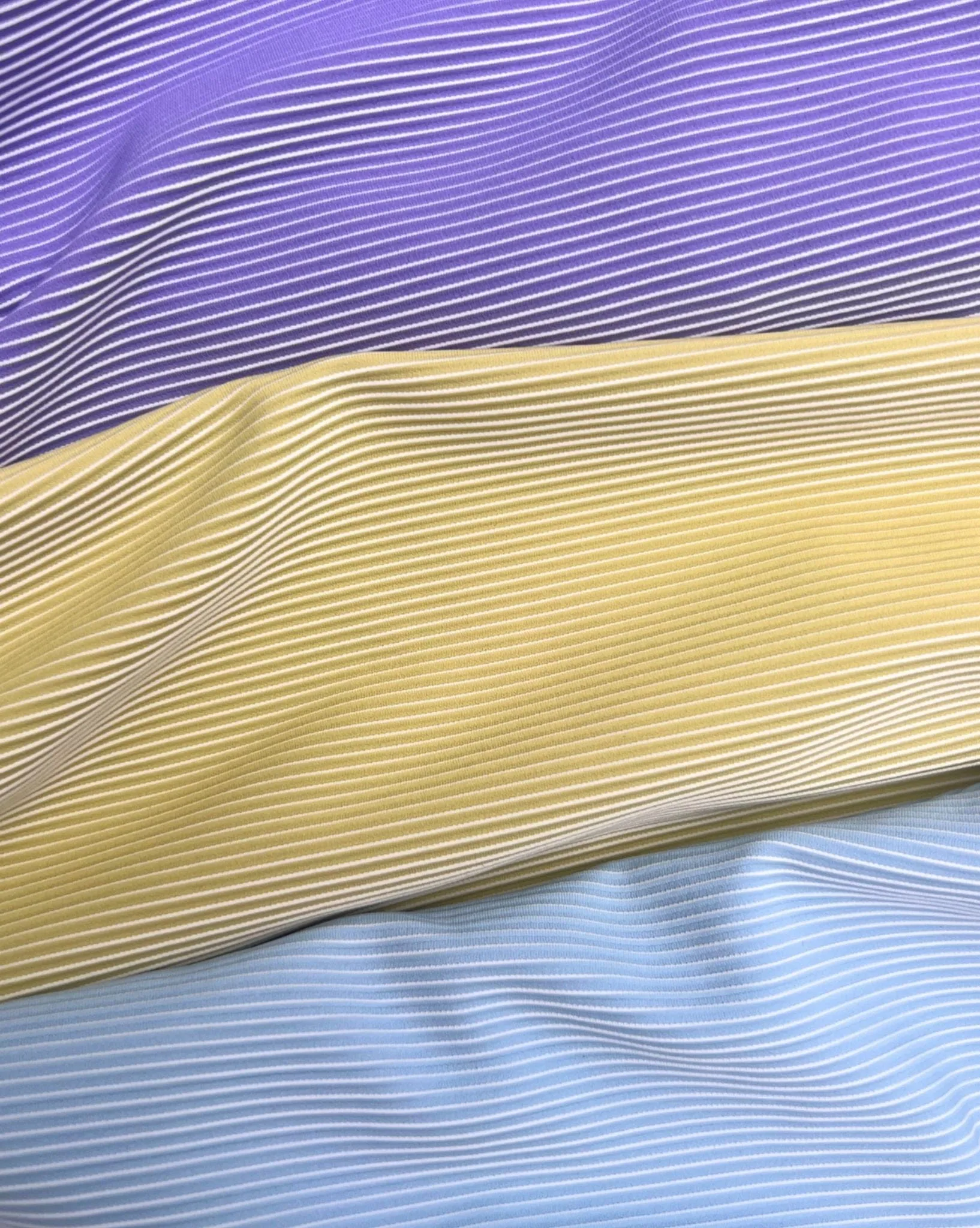 Mini Stripe Rib Bikini Bottom