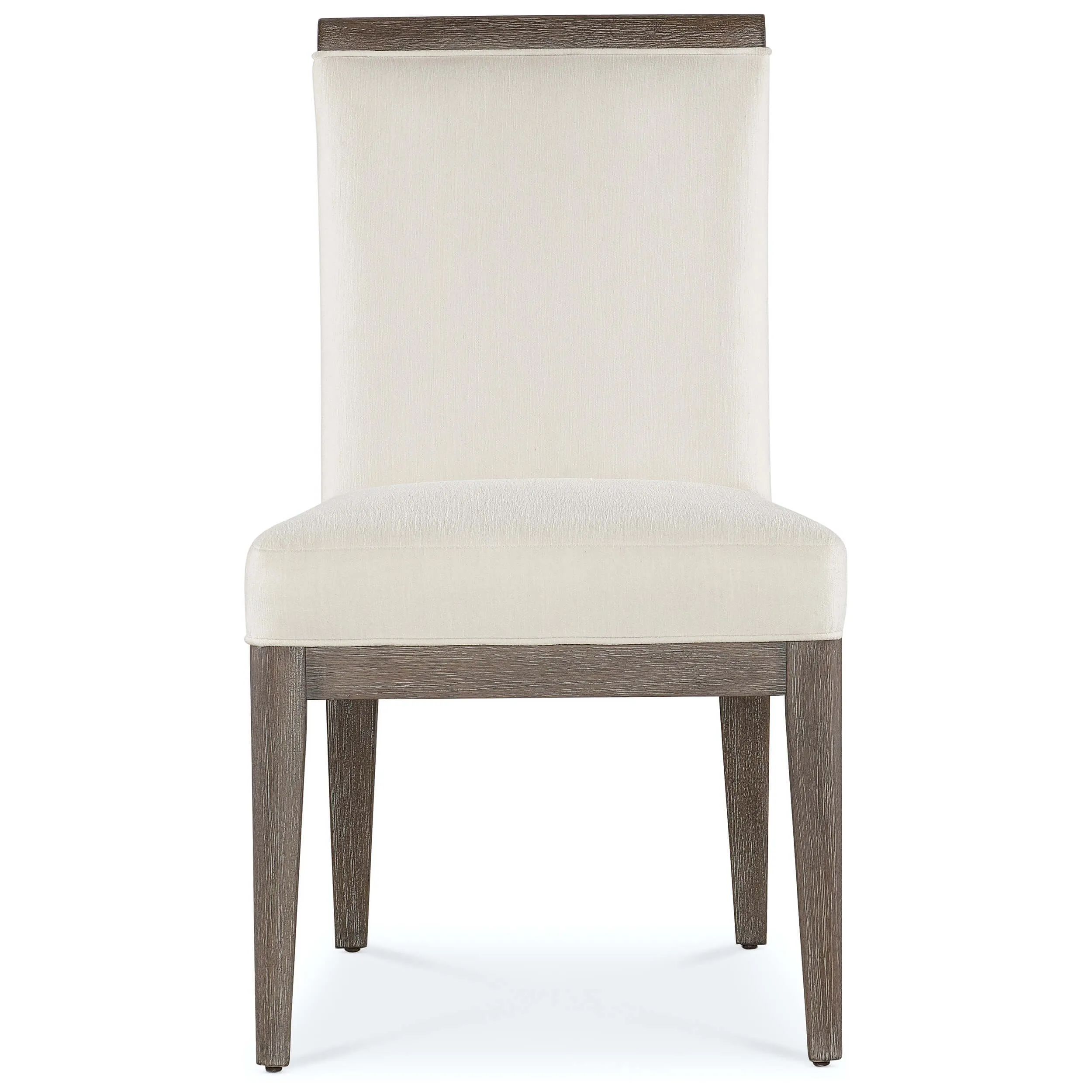 Modern Mood Side Chair, Cottony Cotton/Mink, Set of 2