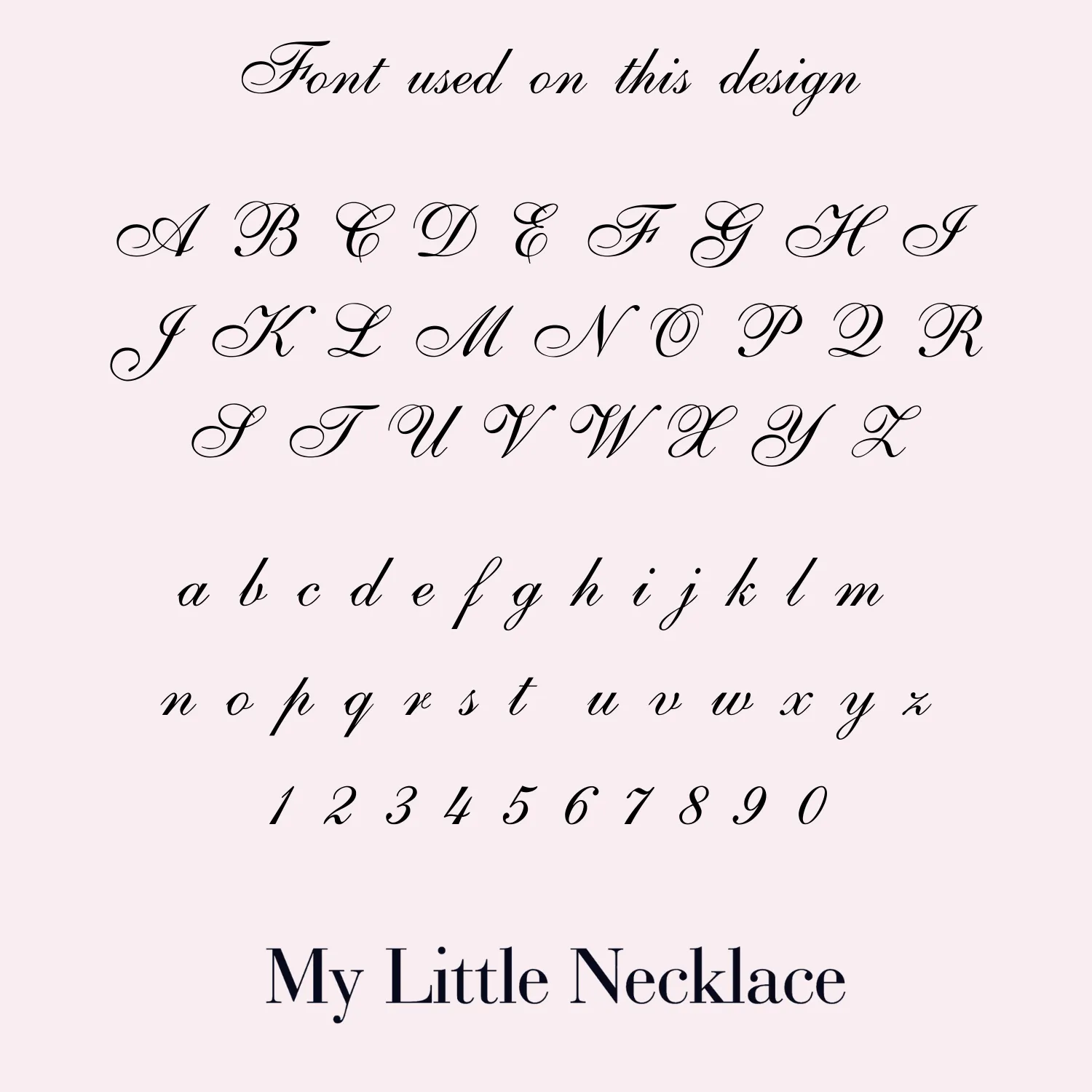 Multiple Name Personalized Name Necklace