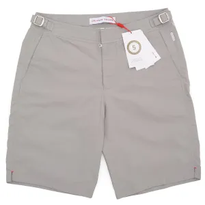 ORLEBAR BROWN "Dane II" Gray Pewter Longest-Length Swim Shorts NEW Size 28