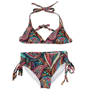 Paisley Girls' Classic Bikini Set
