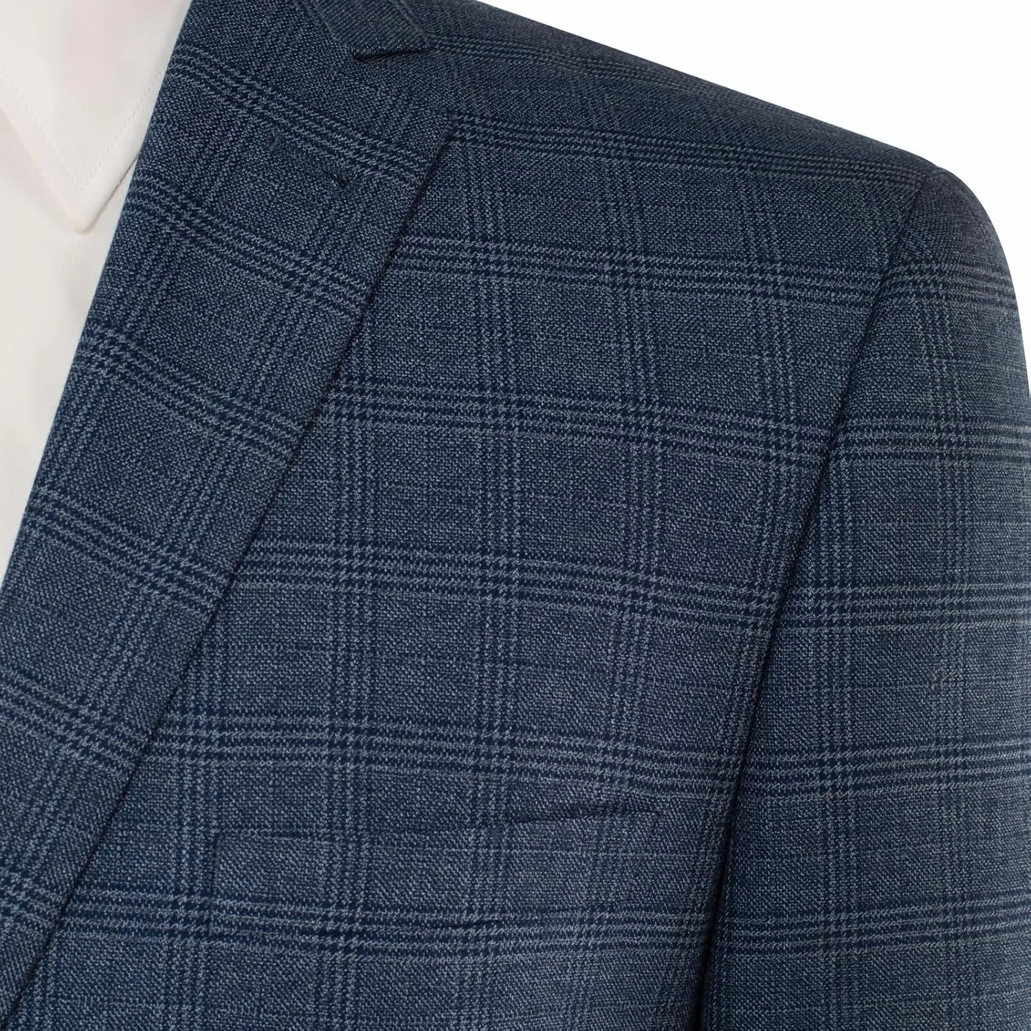 P&L Men's Sport Coat Classic Fit Blazer for Men Lightweight 2 Button Stretch Jacket in Solid & Plaid for Business & Casual
