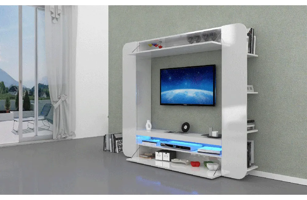 Prisma Wall Unit White