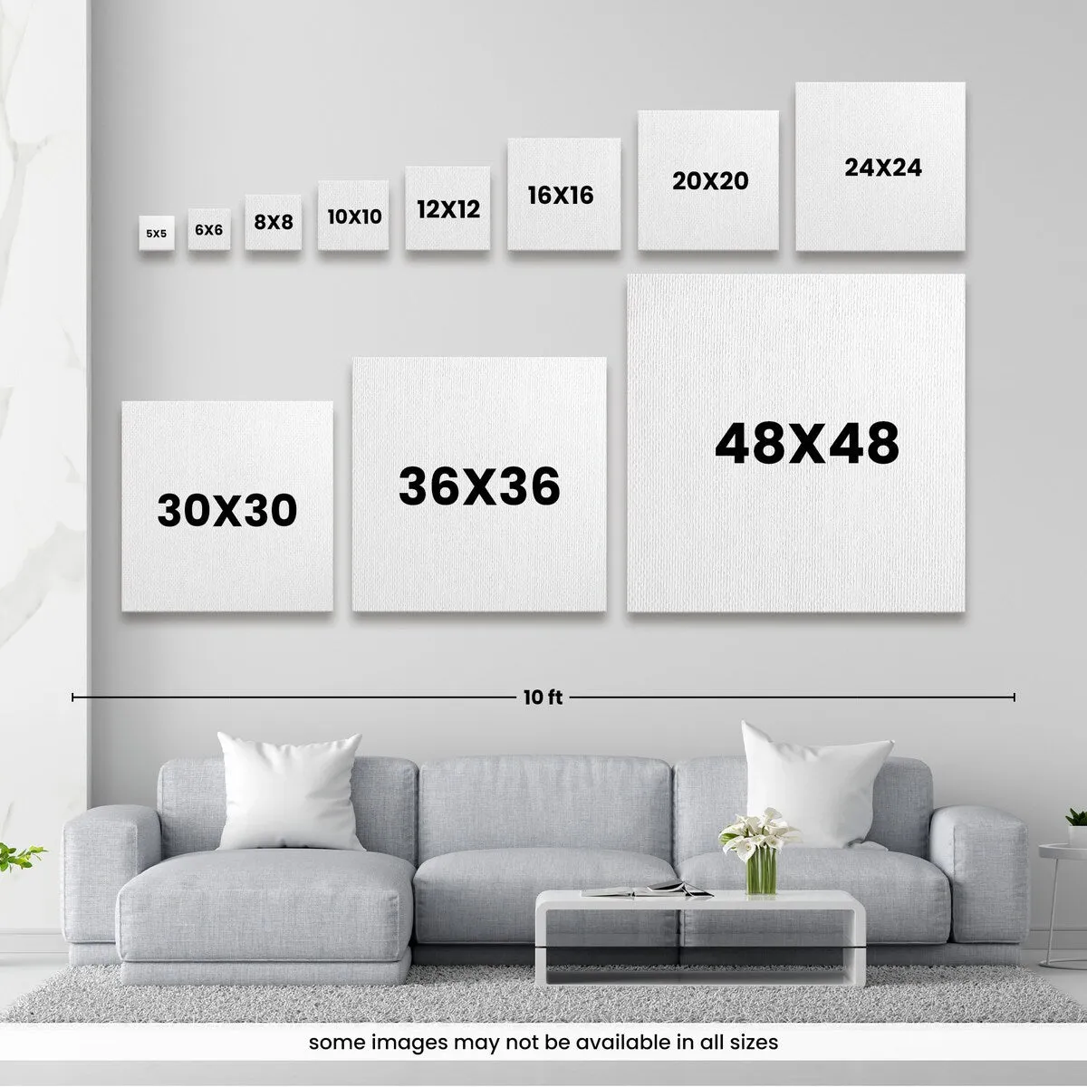 "Array of Hues III" Canvas Wall Art