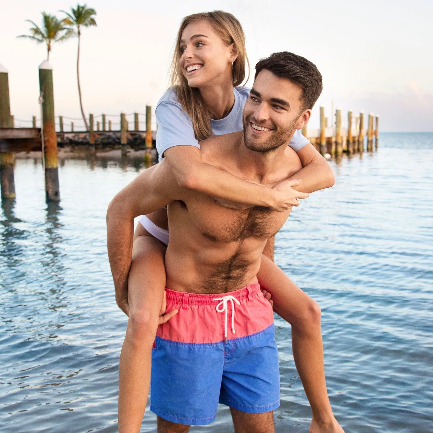 SEAWASH™ Swim Trunk - Color Block