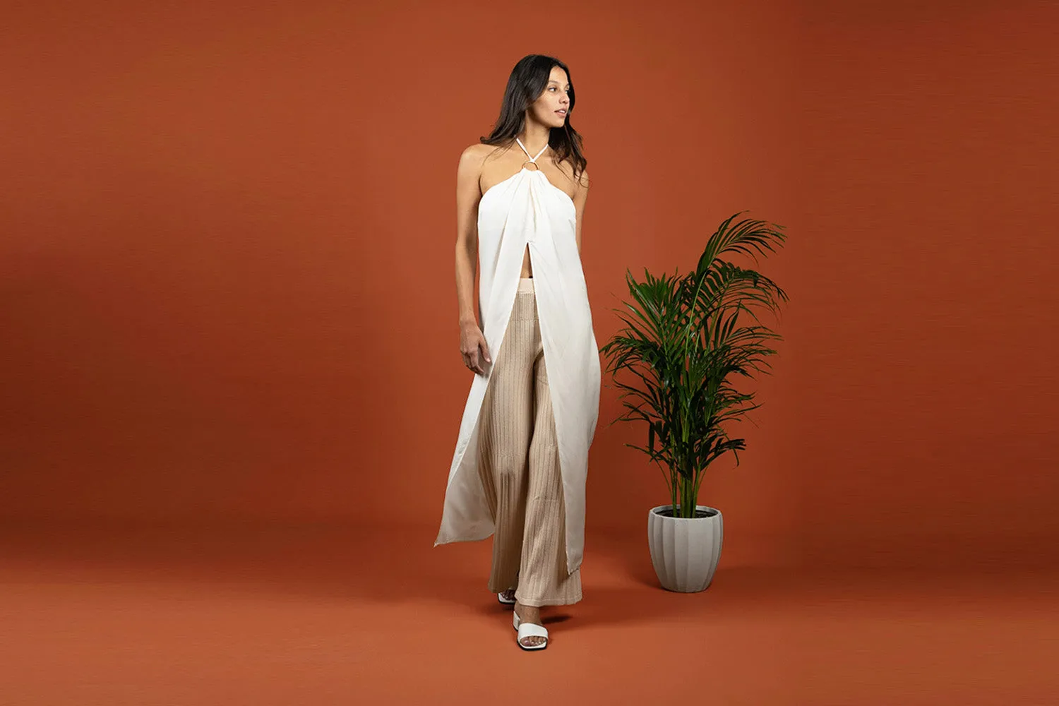 Spectrum Non-Reflective Full Paper Roll Backdrop (2.7 x 10M) - Warm Terracotta Brown