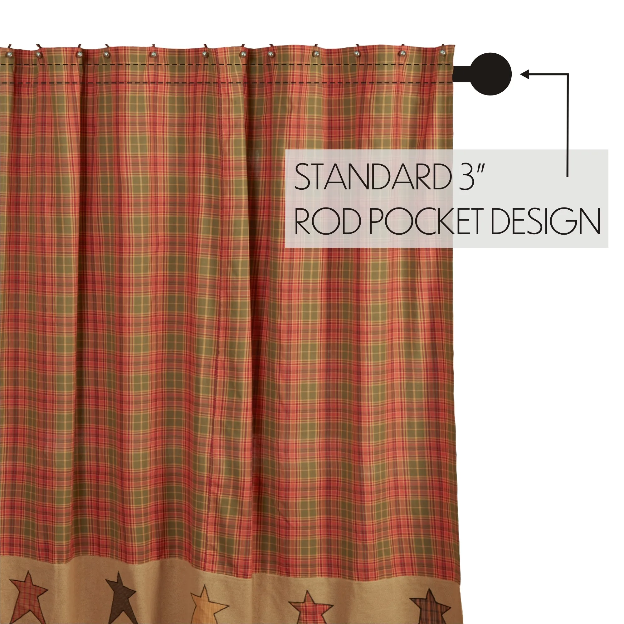 Stratton Shower Curtain 72x72