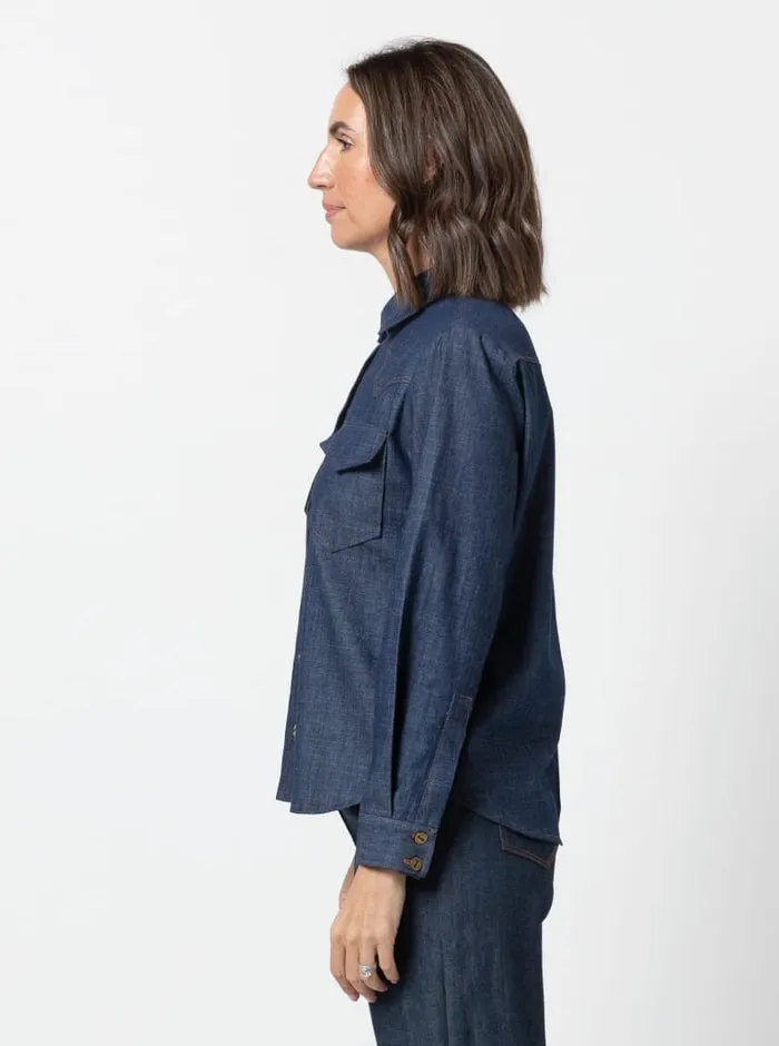Style Arc - Clayton Woven Shirt Pack - Size 04 - 16