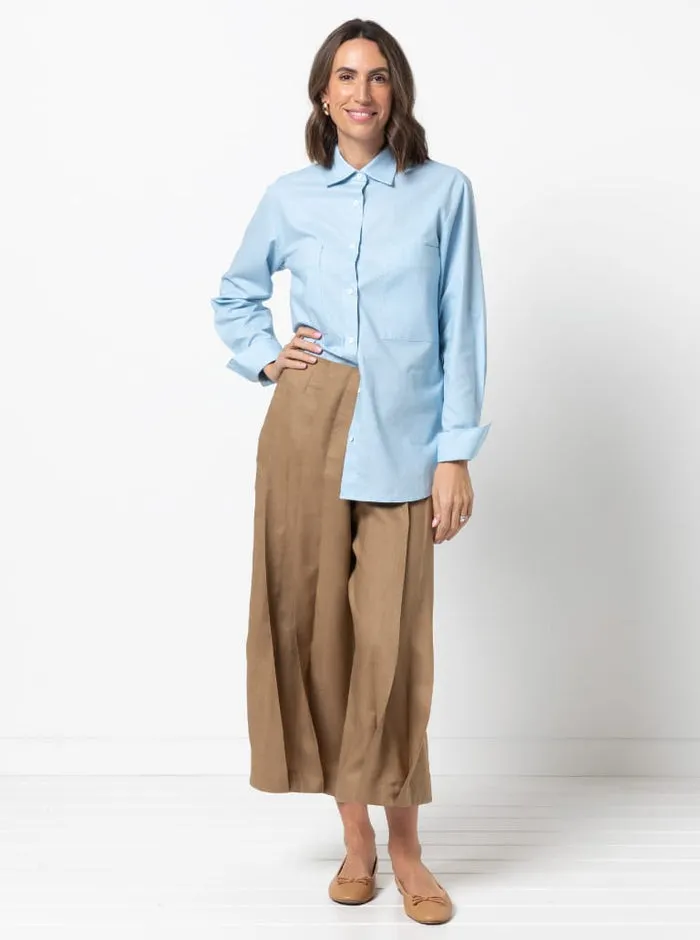 Style Arc - Clayton Woven Shirt Pack - Size 04 - 16