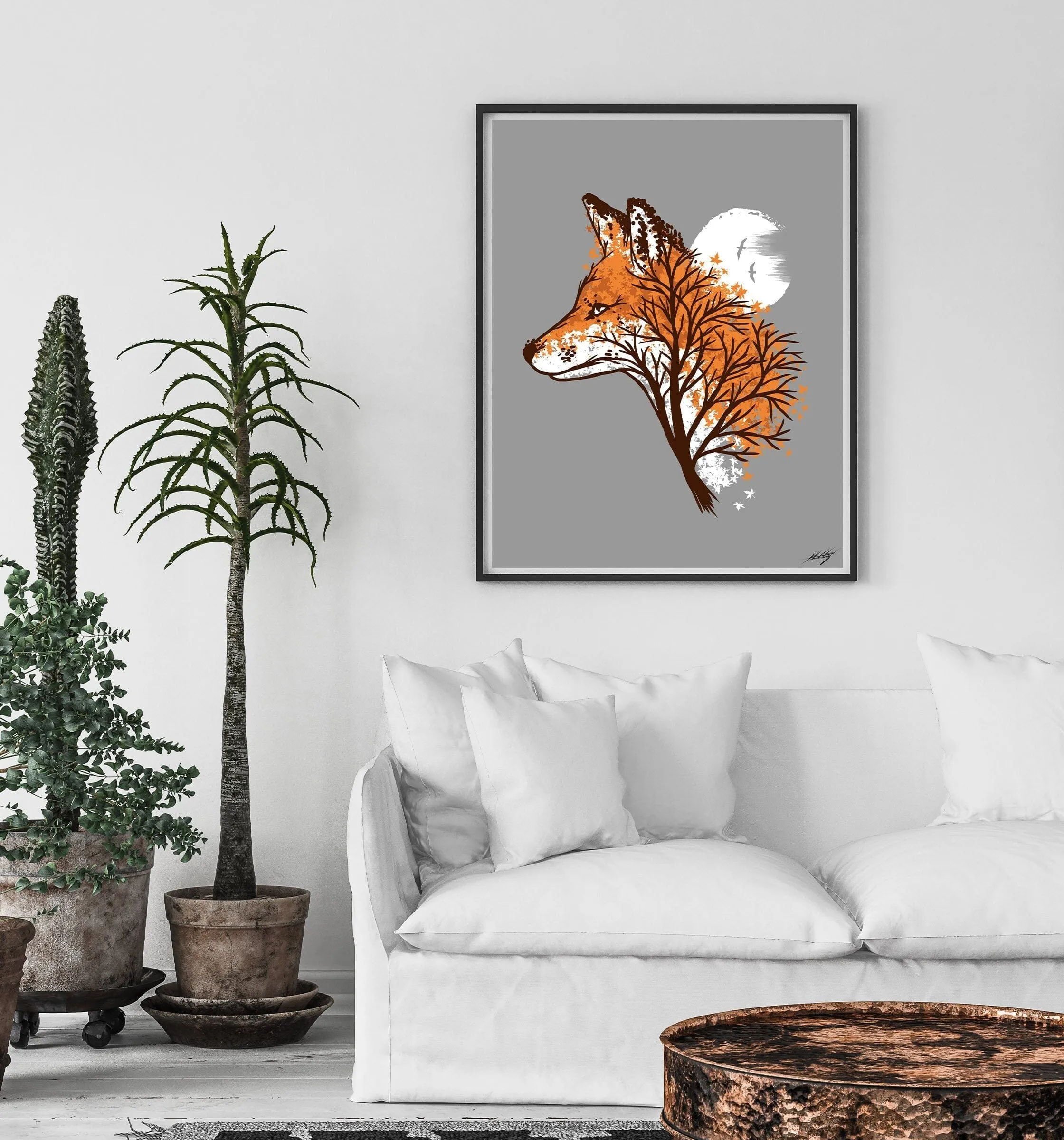 Tree Fox Fine Art Print