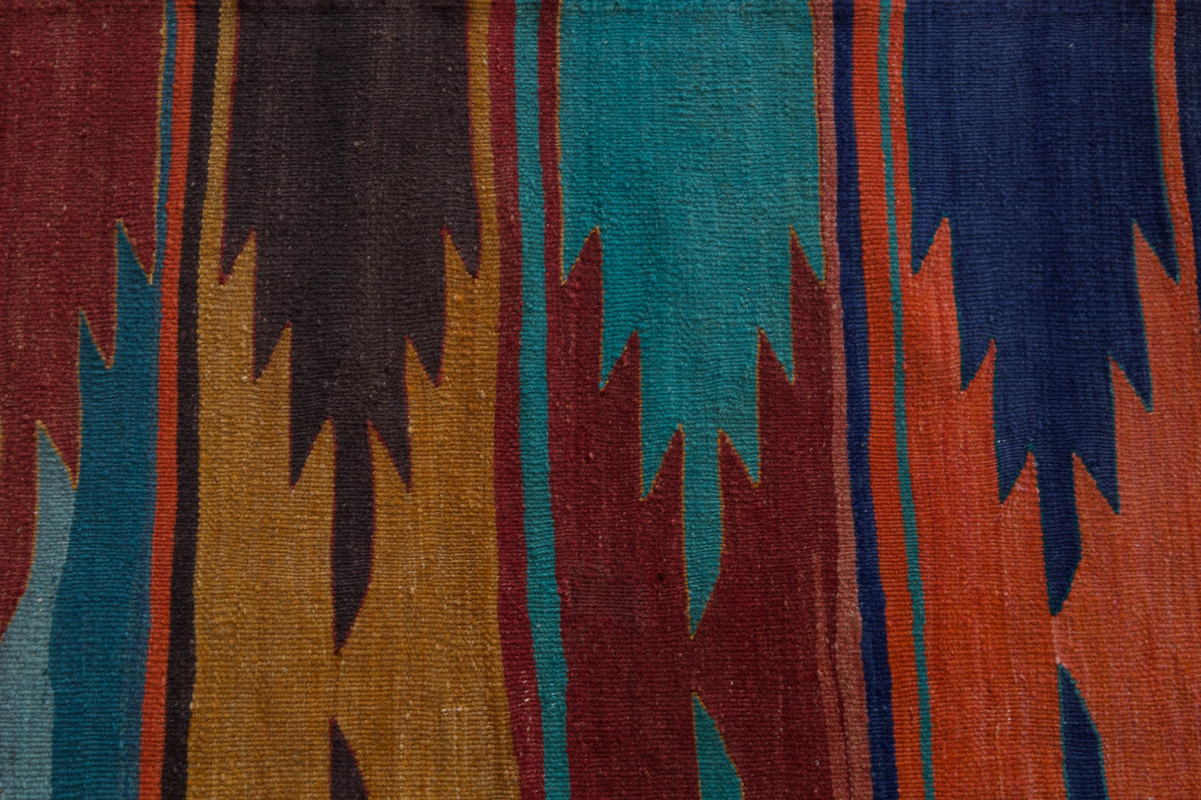 Vintage Afyon Kilim Rug 5'x10'3"