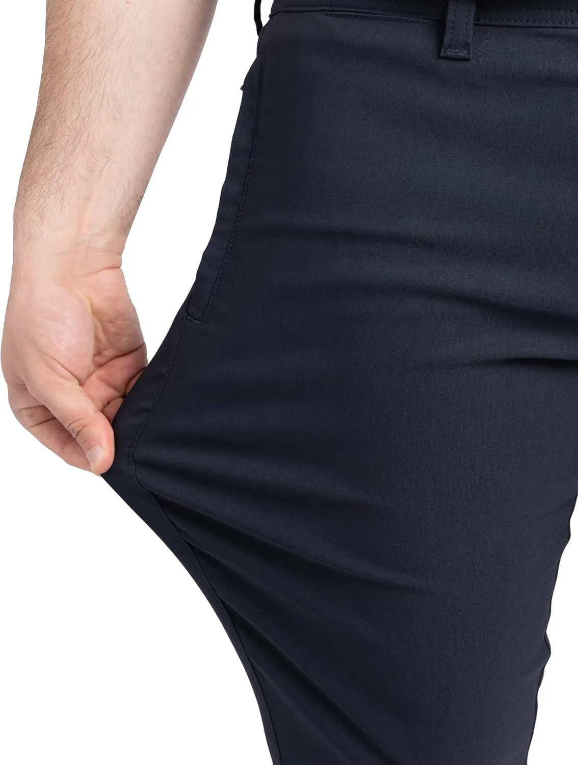 X RAY Stretch Slim Fit Golf Pants Men with Pockets - Tapered Lightweight Mens Golf Pants (Available in 30-38)
